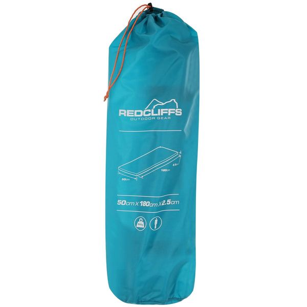 MATA SAMOPOMPUJĄCA TURYSTYCZNA MATERAC 180x50x2,5CM REDCLIFFS NIEBIESKI zdjęcie 9