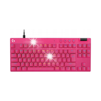 Klawiatura LOGITECH Pro X TKL Rapid Różowy