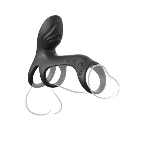 Pierścień Erekcyjny Trójpak Pipedream Fantasy C-Ringz Czarny na Arena.pl