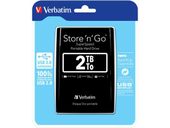 Dysk zewnętrzny Verbatim 2TB Store 'n' Go 2.5" 5400 USB 3.0 czarny