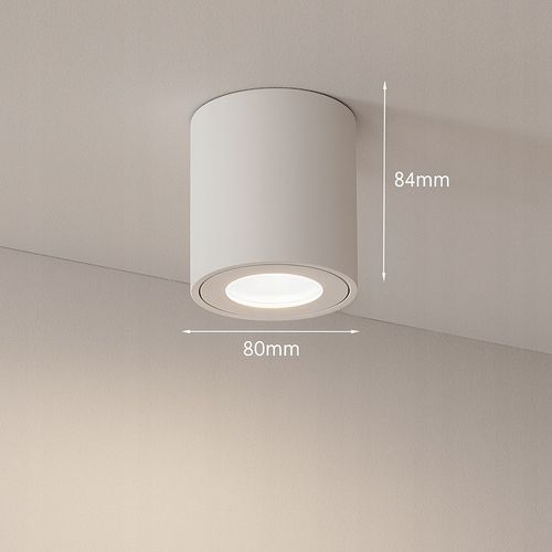 Oprawa Halogenowa sufitowa Natynkowa Tuba LED GU10 spot BIAŁA na Arena.pl