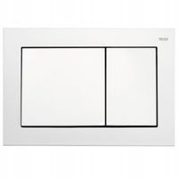 Przycisk spłukujący do WC Tece Base biały połysk 9240700