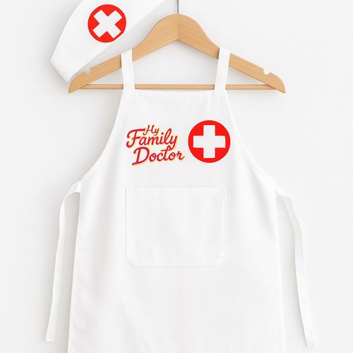 Zestaw Lekarski Doktor z Fartuchem Stetoskop Akcesoria Lekarskie dla Dzieci na Arena.pl