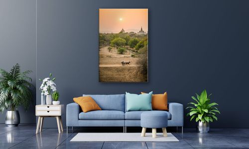 OBRAZ NA PŁÓTNIE 033 Indie 30x40cm na Arena.pl