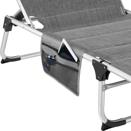 Leżak Lorella tapicerowany, składany na Arena.pl