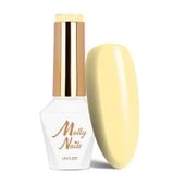 Lakier hybrydowy LED/UV Gel Polish MollyNails Power Flower Nr 720 Yellow 8g