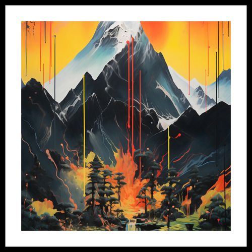 Plakat 40x40cm Górska Alchemia na Arena.pl