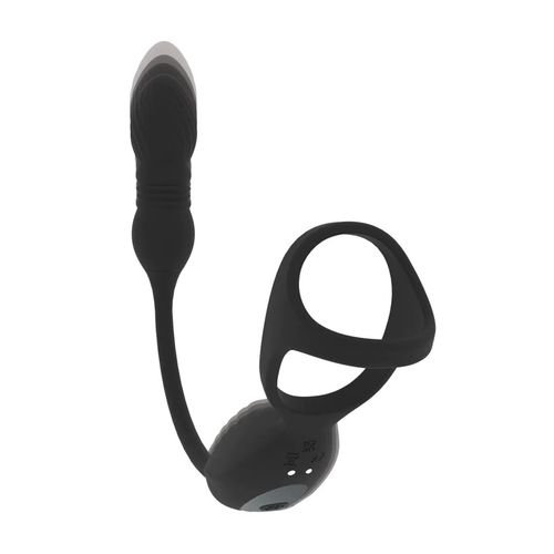 Vibrating And Thrusting Silicone Tri O Cockring With Prostate Stimulator na Arena.pl
