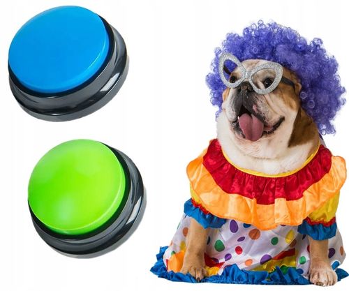 PRZYCISK SZKOLENIA Psa Kota NAGRYWANIE DŹWIĘKU przyciski NAUKA 2szt MP097 na Arena.pl