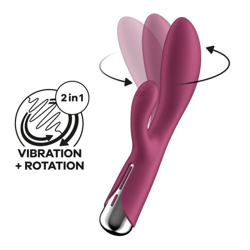satisfyer spinning rabbit 1 red na Arena.pl