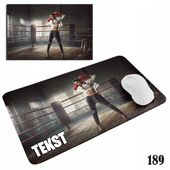 PODKŁADKA POD MYSZKĘ MYSZ WZORY DO WYBORU - MMA BOKS SZTUKI WALKI 29x36cm