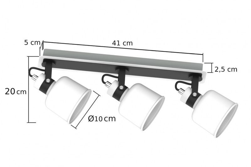 Spot 3xE14 PAKOS 1103 zdjęcie 3