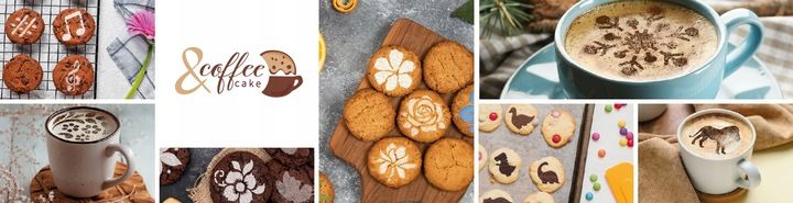 Szablony do Dekoracji KAWY i CIASTEK 7 i 11cm Wielorazowe 14 szt. KAWA zdjęcie 5