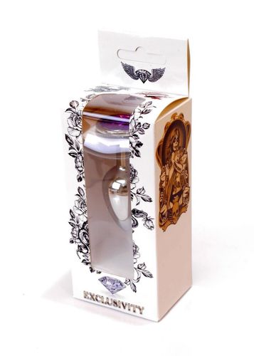 Plug-Jewellery Silver Plug- Purple na Arena.pl