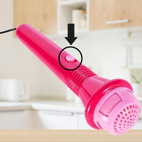 GITARA ELEKTRYCZNA DUŻA DLA DZIECI Z MIKROFONEM WZMACNIACZ STATYW RÓŻOWA na Arena.pl