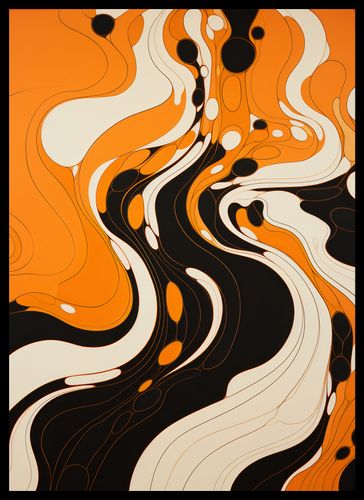 Plakat 39,5x55cm Tańczący Atrament na Arena.pl