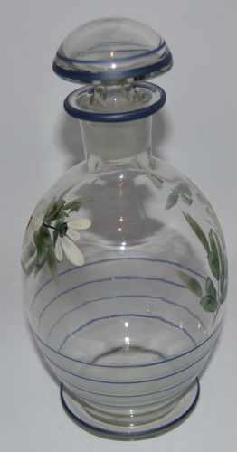 Karafka ręcznie malowana art deco na Arena.pl