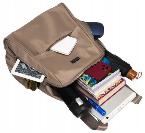 Peterson plecak miejski PTN CPY-04-6173 BEIG beżowy na Arena.pl