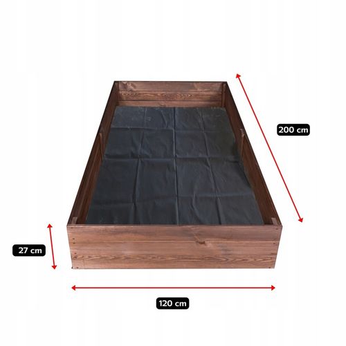 Skrzynie na Warzywa WARZYWNIAK Impregnowany 200x120 Inspekt EKO + Poradnik na Arena.pl