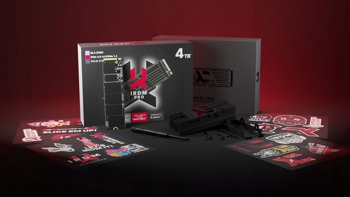 Dysk SSD GOODRAM IRDM PRO 1TB PCIe 4X4 M.2 PS5 zdjęcie 6