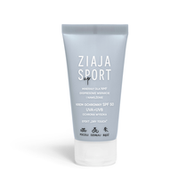 Ziaja Sport Unisex krem ochronny SPF50 UVA+UVB 50m