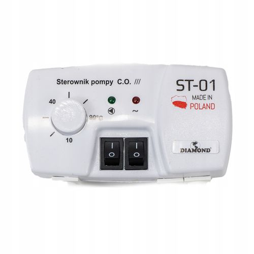 DIAMOND STEROWNIK REGULATOR POMPY PIECA KOTŁA C.O. ST-01 INTELIGENTNY na Arena.pl