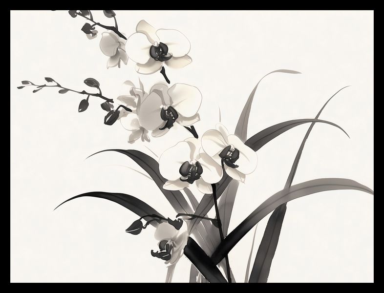 Plakat 40x30cm Orchidea zdjęcie 2