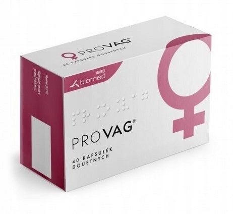 PROVAG probiotyk Infekcje Intymne 40 kapsułek zdjęcie 1