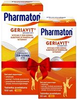 Pharmaton Geriavit ZESTAW witaminy minerały 100 + 30 tabletek