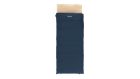 Outwell Contour Lux Deep Blue | Sleeping Bag | 220 x 85 cm | -19 to 15 °C | Right Zipper