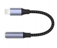 Adapter Przejściówka Wtyk Lightning - AUX 2szt.