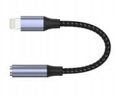 Adapter Przejściówka Wtyk Lightning - AUX 2szt.
