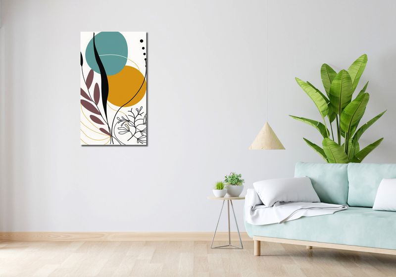 Obraz 50x90cm Akwarelowe Przebudzenie zdjęcie 2