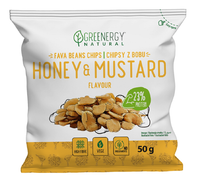 BÓb PraŻony O Smaku Miodu I Musztardy 50 g - Greenergy