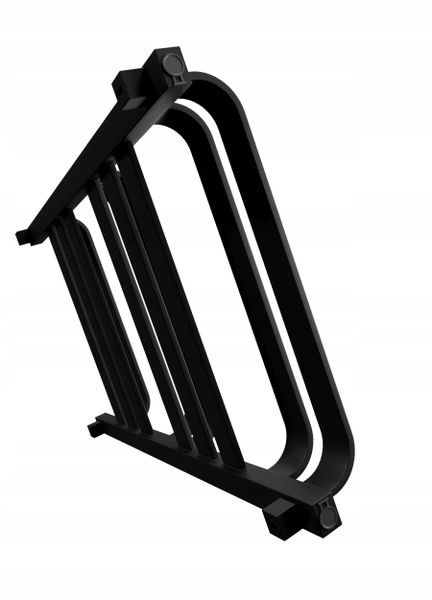 Grzejnik PANDORA SPECIAL 1470x440 CZARNY MAT zdjęcie 6