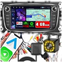 Radio samochodowe FORD MONDEO MK4 FOCUS MK2 MK3 GALAXY CarPlay WiFi GPS 4GB