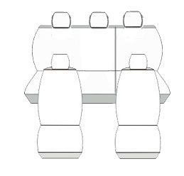 Pokrowce MIAROWE do Seat Leon I 1 1999-2005r. P1 na Arena.pl