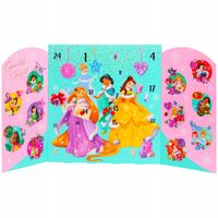 KALENDARZ ADWENTOWY DISNEY KSIĘŻNICZKI ZESTAW KOSMETYKÓW KOSMETYKI PREZENT