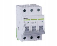 WYŁĄCZNIK NADPRĄDOWY BEZPIECZNIK B32A 3P 6kA AC 400V Ex9BN NOARK 100056