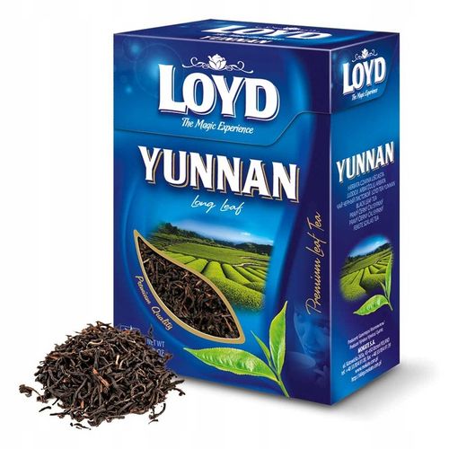 Chińska Herbata Czarna Liściasta Yunnan Long Leaf Bogaty Smak 80g LOYD na Arena.pl