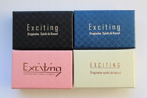 Spinki do mankietów EXC PARAGRAF Prezent dla Radcy Prawnika w pudełku na Arena.pl