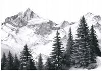 Fototapeta Na Flizelinie Do Sypialni Salonu Góry 300x210