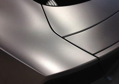 FOLIA SAMOCHODOWA CHROM MAT PERŁA SREBRNA SATYNA 50x152cm SAMOPRZYLEPNA na Arena.pl