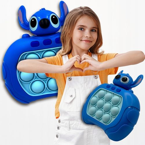 GRA POP IT POPIT STICH GAME ELEKTRYCZNA ZRĘCZNOŚCIOWA + 3 BATERIE GRATIS na Arena.pl