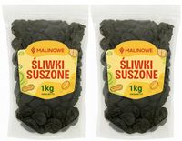 ZESTAW ŚLIWKI SUSZONE 2x1kg ŚLIWKA SUSZONA BEZ PESTEK JAKOŚĆ PREMIUM