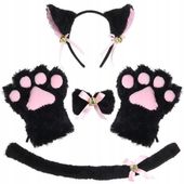 5 sztuk ogon Cosplay Furry łapy