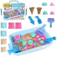 DLA DZIECI KOLOROWY PIASEK KINETYCZNY ZESTAW