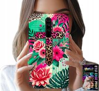 ETUI DO XIAOMI NOTE 8 PRO - KRZYŻ, RÓŻA CHRZEŚCIJAŃSTWO JEZUS PLECKI