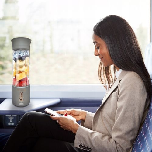 BLENDER KIELICHOWY DO SMOOTHIE I KOKTAJLI RECZNY beWell 500ml BEZPRZEWODOWY na Arena.pl