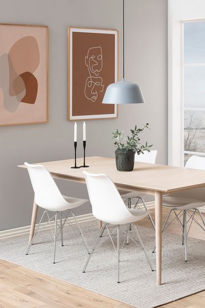 Krzesło Eris PP białe z tworzywa zdjęcie 2